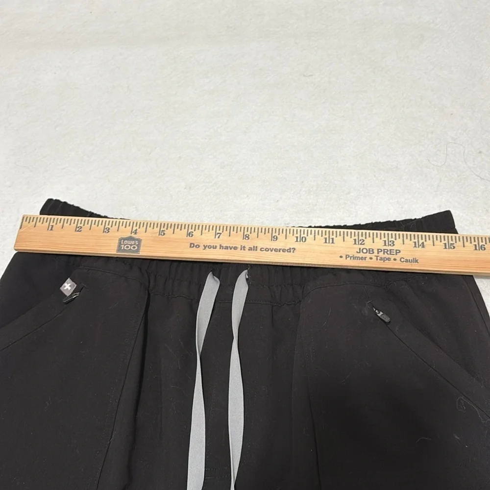 Figs Black Cargo Pants with Relaxed Fit